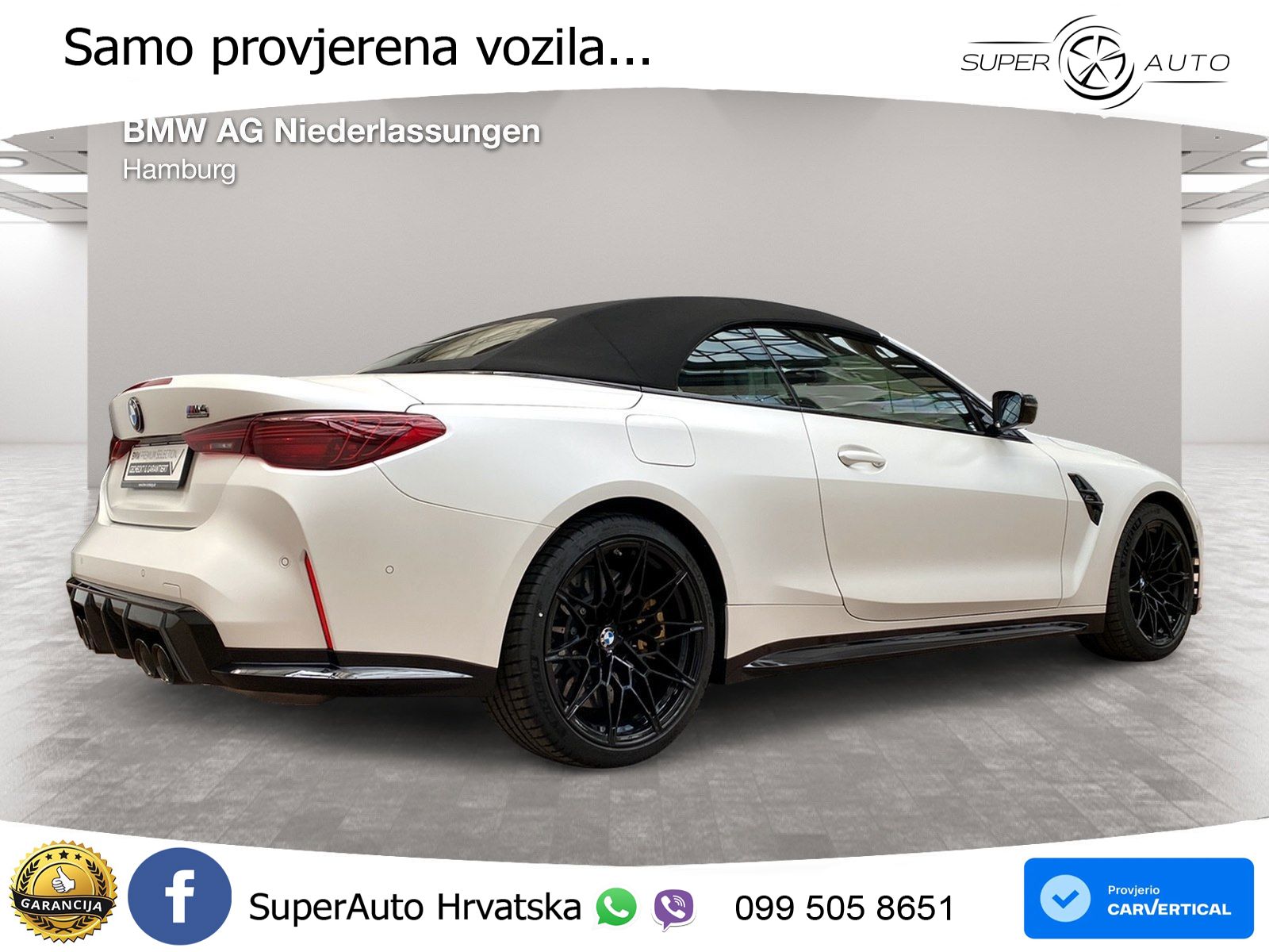 BMW M4 Convertible Competition 3.0 (530 KS) xDrive Steptronic