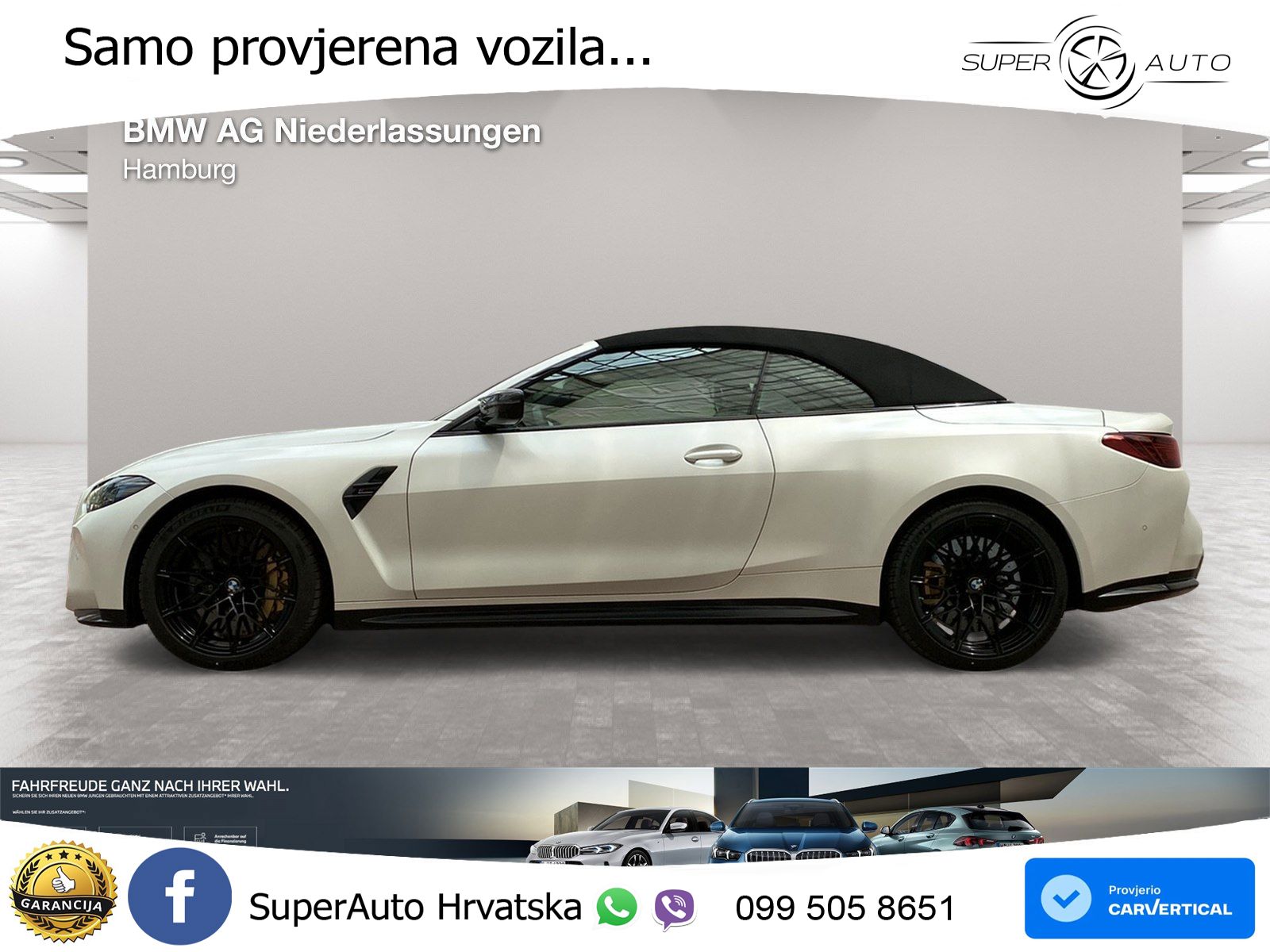 BMW M4 Convertible Competition 3.0 (530 KS) xDrive Steptronic