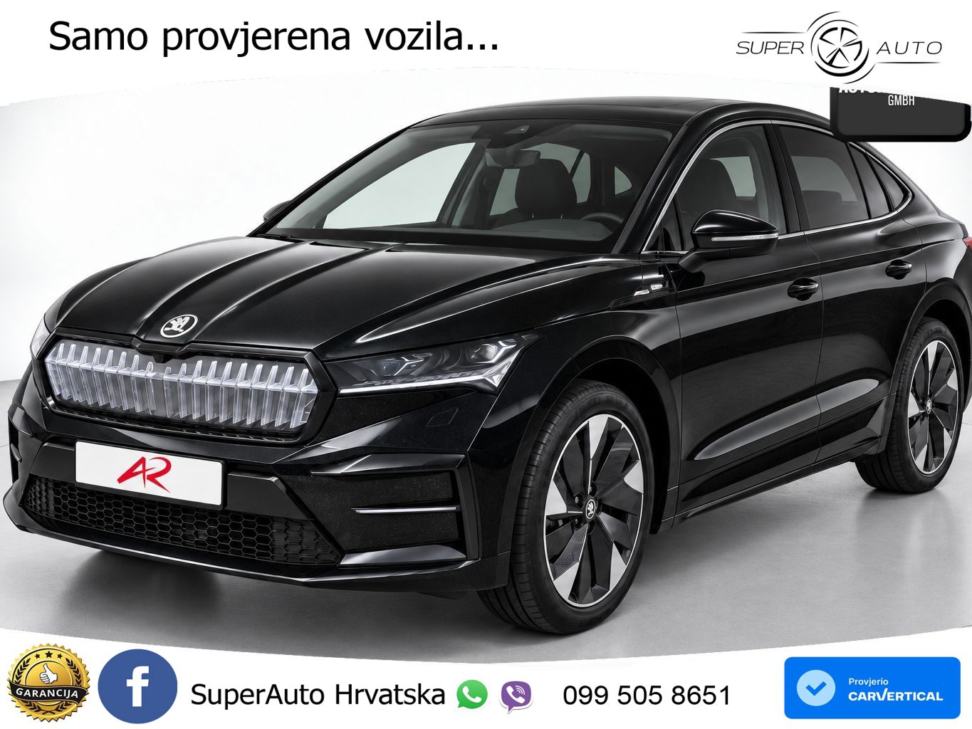 Škoda Enyaq iV RS 82 kWh (299 KS) AWD LED+GR SJED+ACC