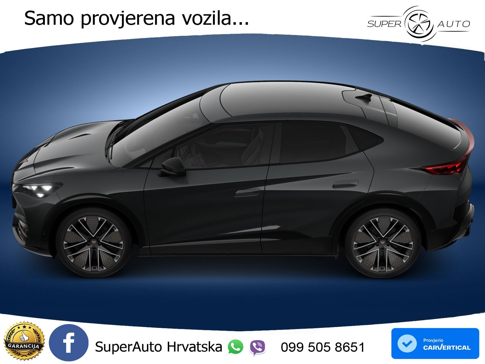 Cupra Tavascan 82 kWh (340 KS)  4WD VZ LED+GR SJED+ACC
