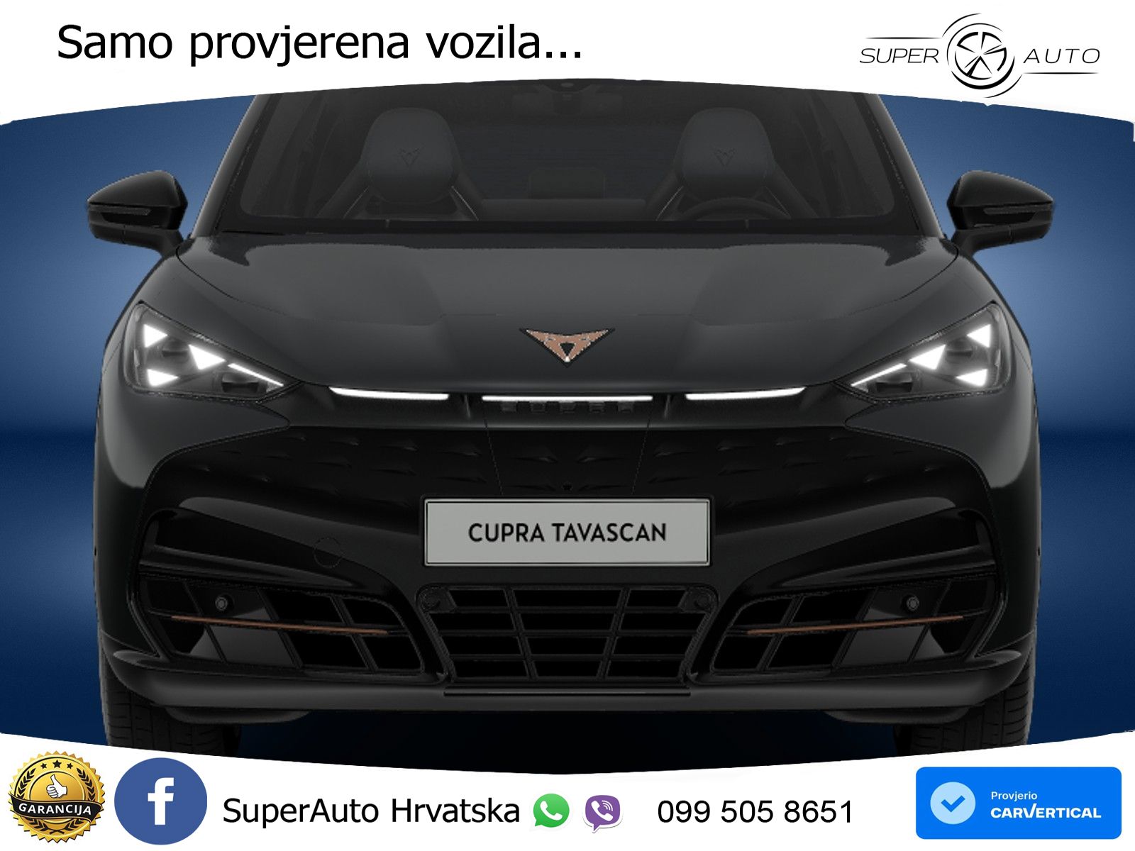 Cupra Tavascan 82 kWh (340 KS)  4WD VZ LED+GR SJED+ACC