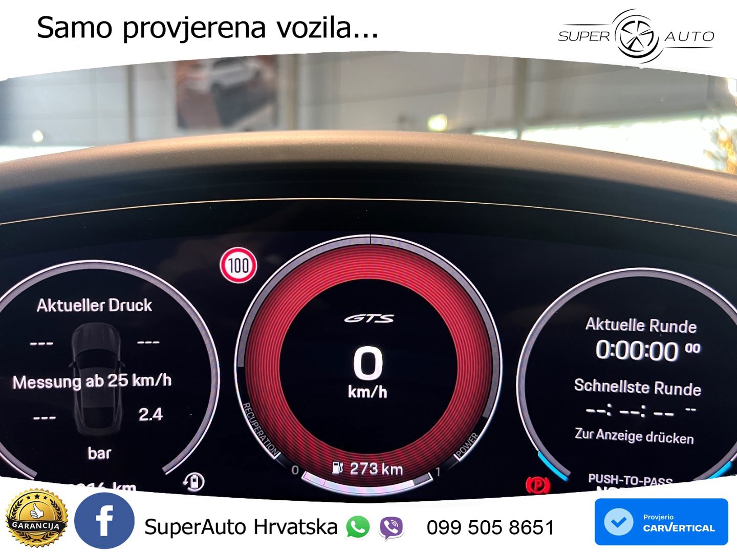 Porsche Taycan GTS 105 kWh (700 KS)