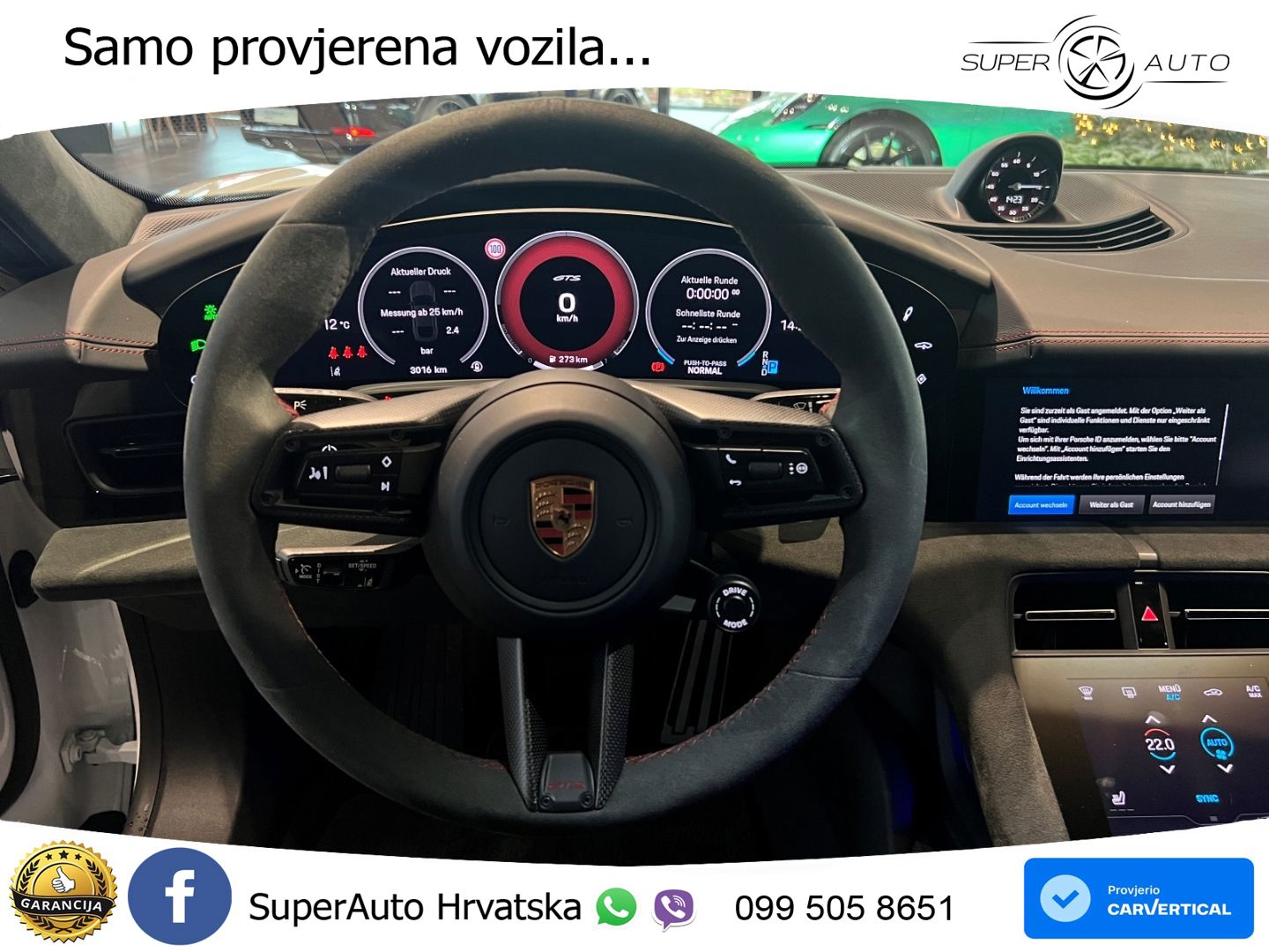 Porsche Taycan GTS 105 kWh (700 KS)