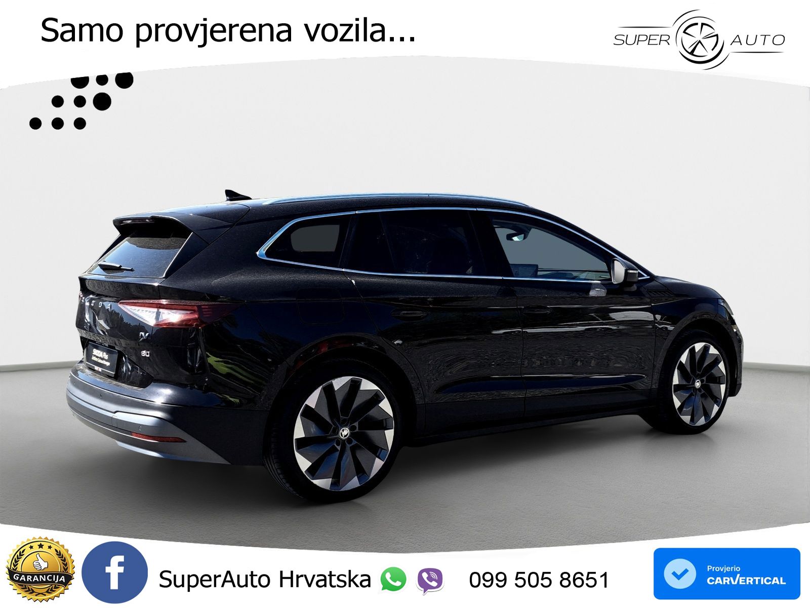 Škoda Enyaq iV 80 82 kWh (204 KS) LED+GR SJED+ACC