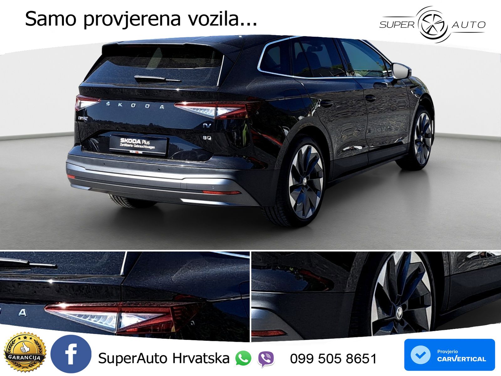 Škoda Enyaq iV 80 82 kWh (204 KS) LED+GR SJED+ACC
