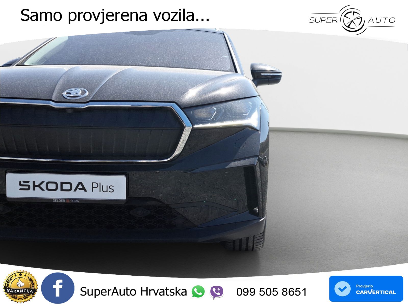 Škoda Enyaq iV 80 82 kWh (204 KS) LED+GR SJED+ACC