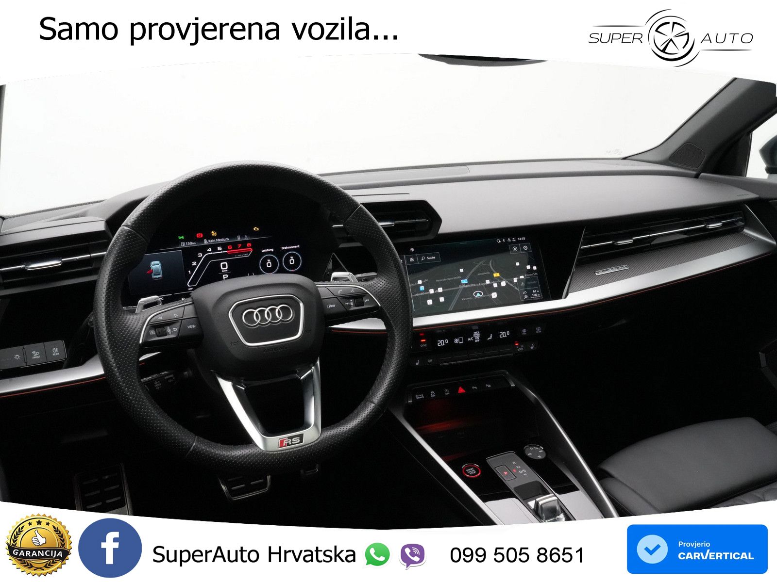 Audi RS3 Sportback 2.5 TFSI (400 KS) quattro S tronic LED+GR SJED+ACC