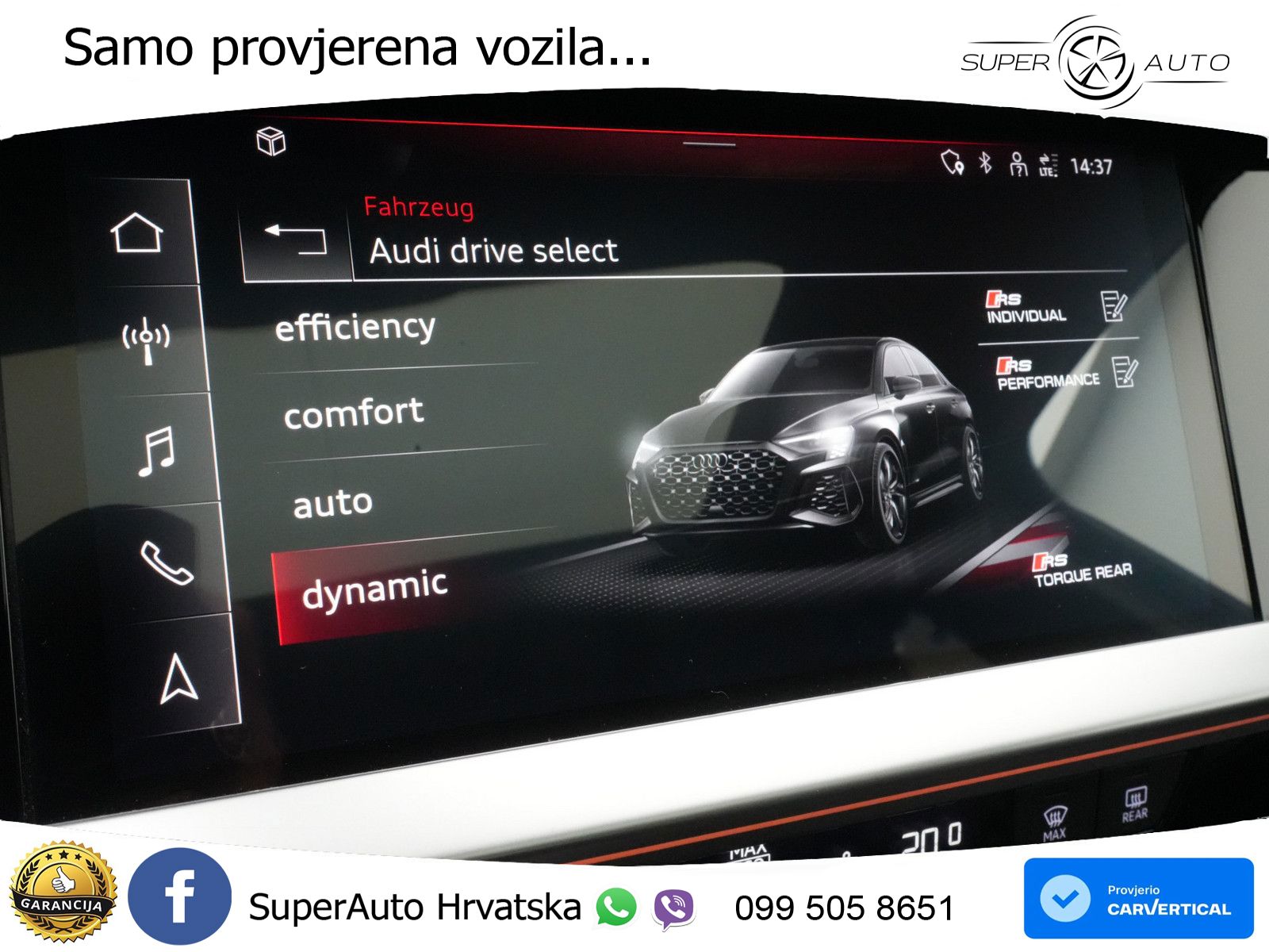 Audi RS3 Sportback 2.5 TFSI (400 KS) quattro S tronic LED+GR SJED+ACC