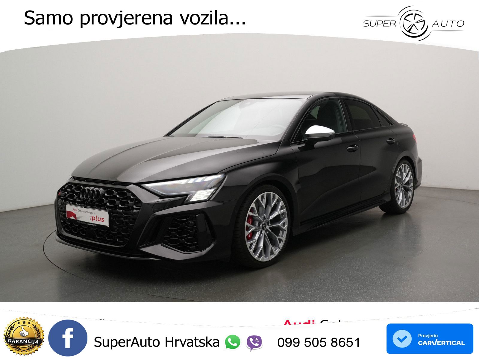 Audi RS3 Sportback 2.5 TFSI (400 KS) quattro S tronic LED+GR SJED+ACC