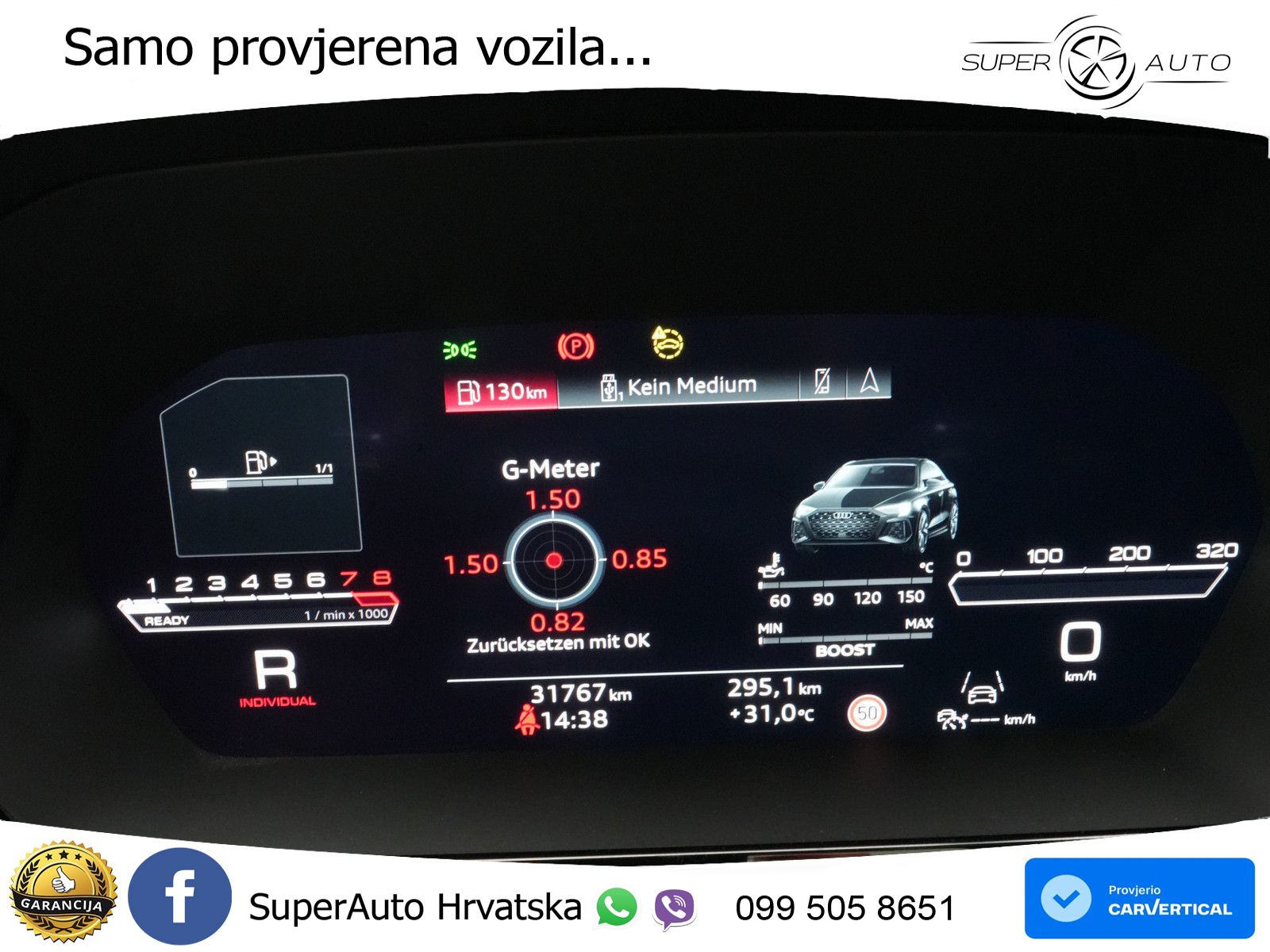 Audi RS3 Sportback 2.5 TFSI (400 KS) quattro S tronic LED+GR SJED+ACC