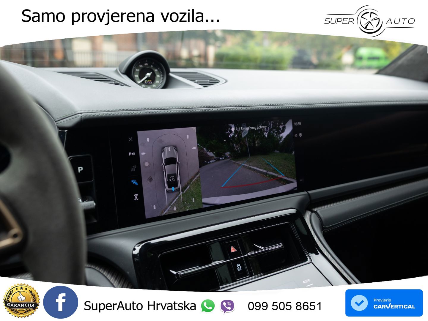 Porsche Panamera 4S 2.9 V6 (544 KS) E-Hybrid PDK MATRIX+GR SJED+KAM