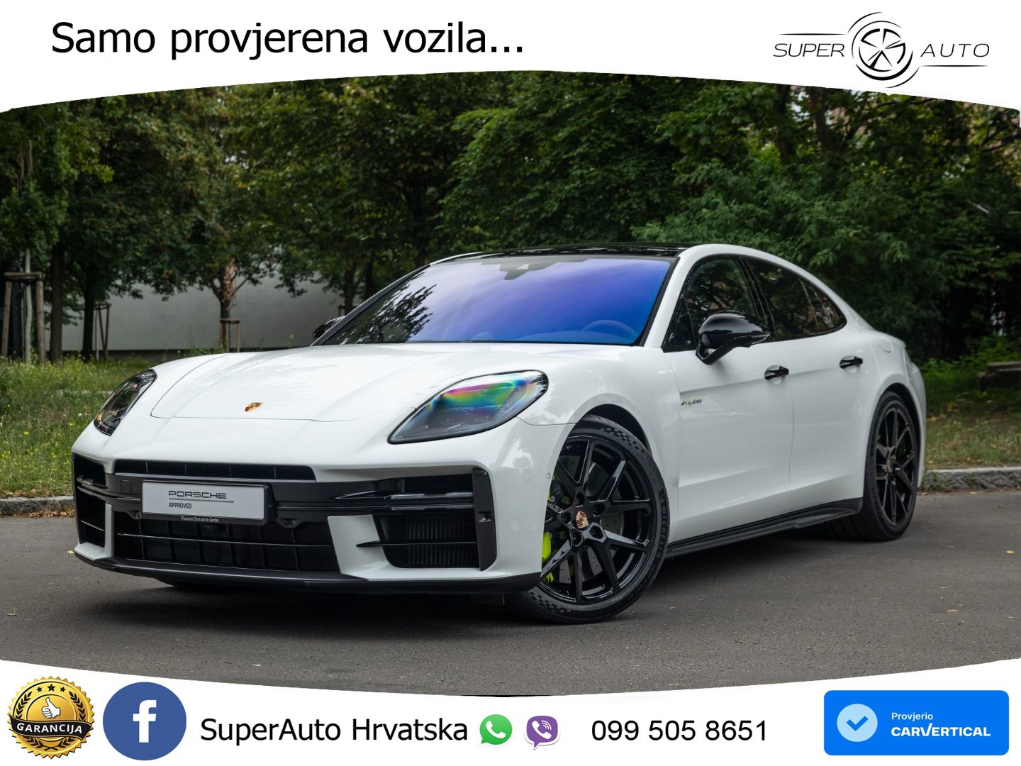 Porsche Panamera 4S 2.9 V6 (544 KS) E-Hybrid PDK MATRIX+GR SJED+KAM