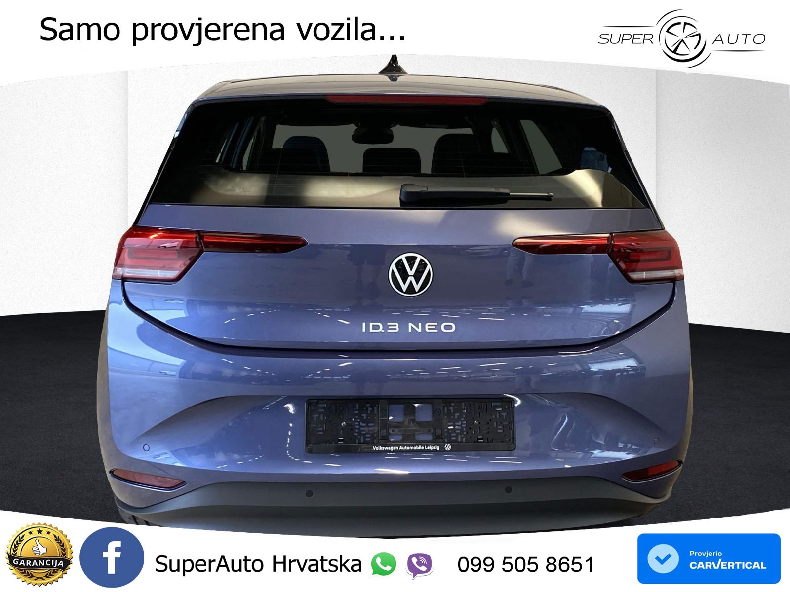 Volkswagen ID.3 58 kWh (190 KS)