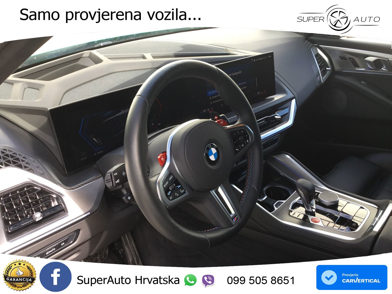 BMW XM 50e (476 KS) M xDrive M Steptronic LED+GR SJED+ACC
