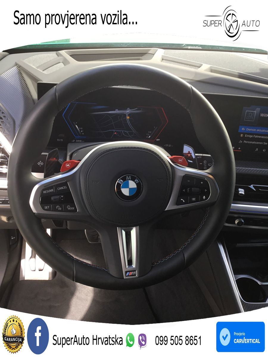 BMW XM 50e (476 KS) M xDrive M Steptronic LED+GR SJED+ACC