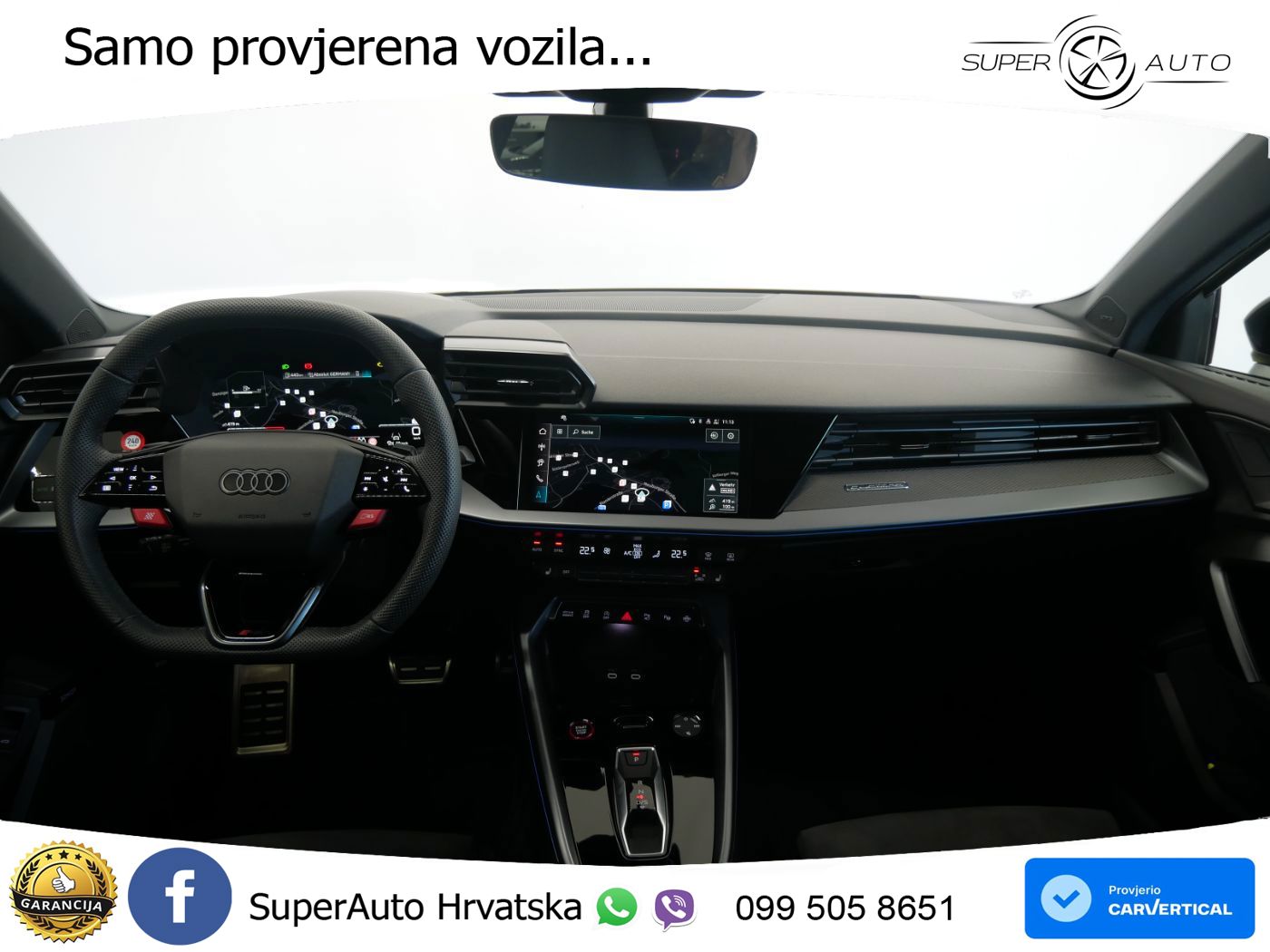Audi RS3 Sedan 2.5 TFSI (400 KS) quattro S tronic LED+GR SJED+ACC