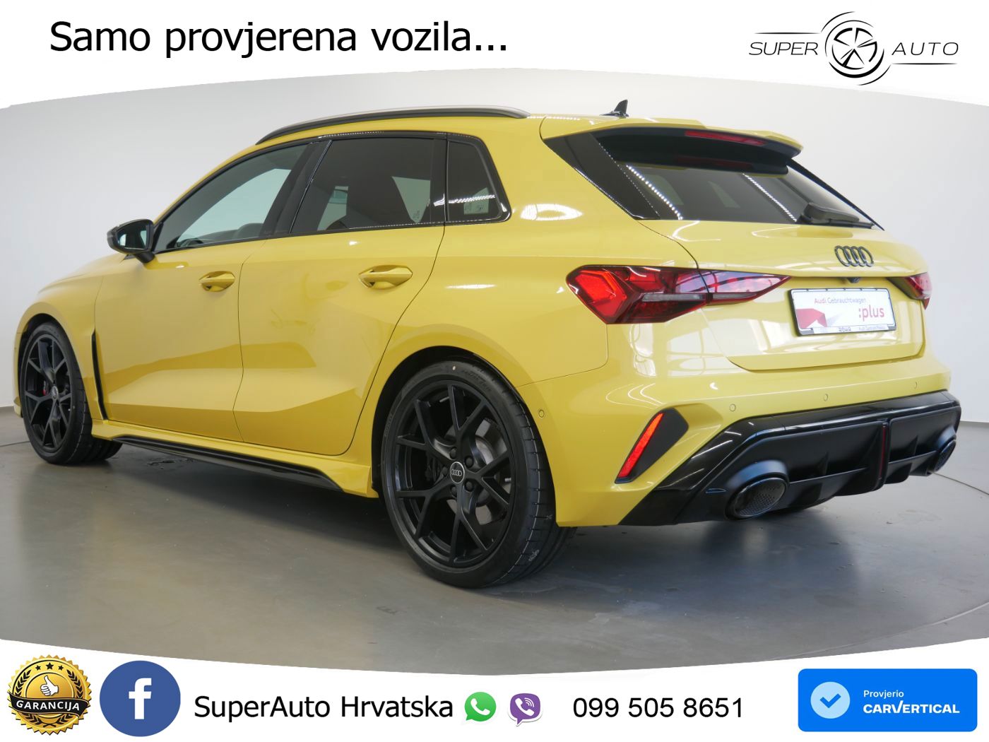 Audi RS3 Sedan 2.5 TFSI (400 KS) quattro S tronic LED+GR SJED+ACC
