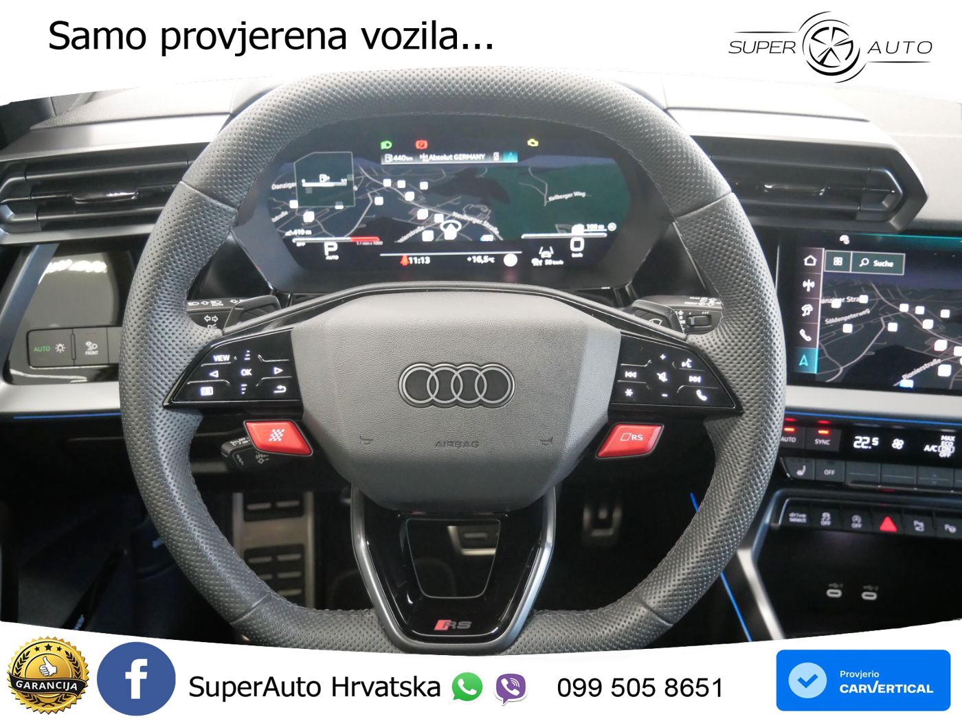 Audi RS3 Sedan 2.5 TFSI (400 KS) quattro S tronic LED+GR SJED+ACC