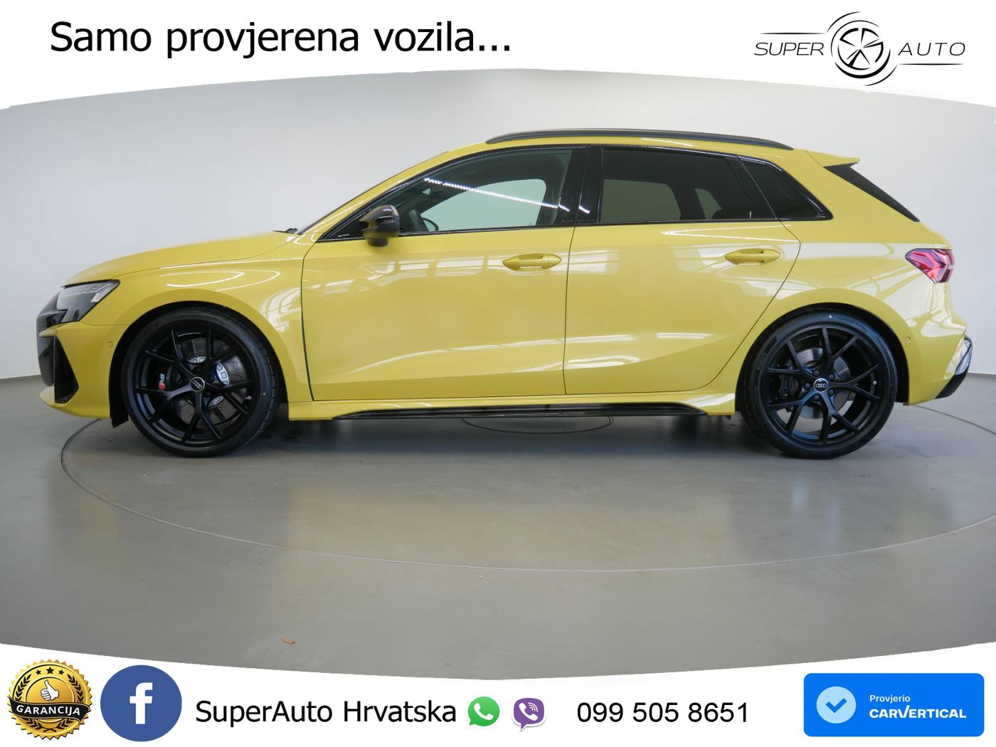 Audi RS3 Sedan 2.5 TFSI (400 KS) quattro S tronic LED+GR SJED+ACC
