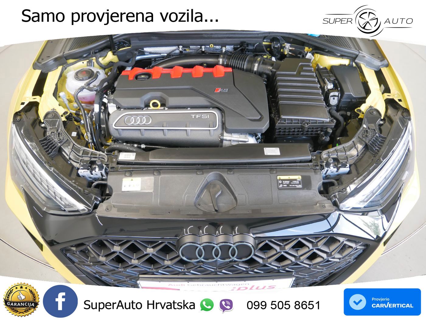 Audi RS3 Sedan 2.5 TFSI (400 KS) quattro S tronic LED+GR SJED+ACC