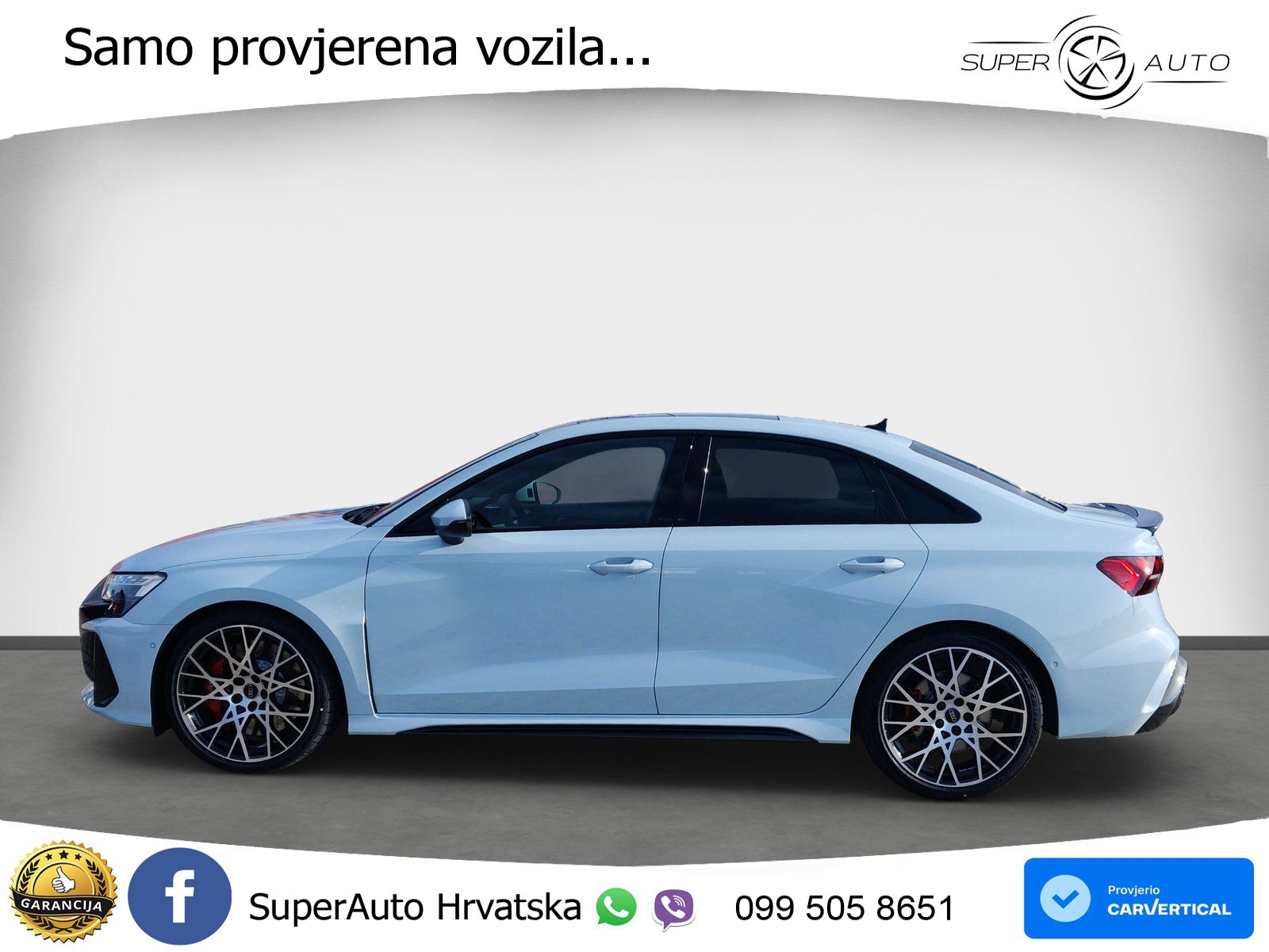 Audi RS3 Sedan 2.5 TFSI (400 KS) quattro S tronic LED+GR SJED+ACC