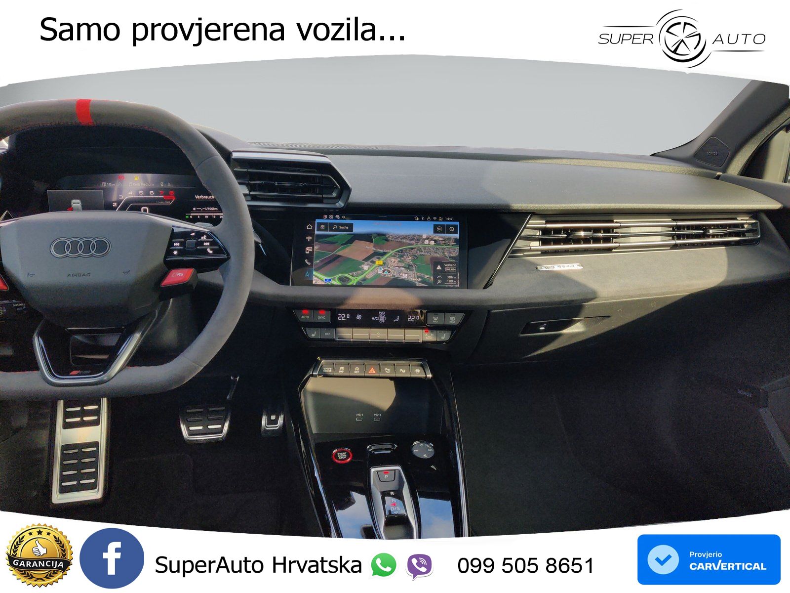 Audi RS3 Sedan 2.5 TFSI (400 KS) quattro S tronic LED+GR SJED+ACC