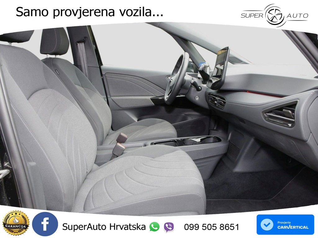 Volkswagen ID.3 Pro 62 kWh (204 KS) LED+GR SJED+ACC