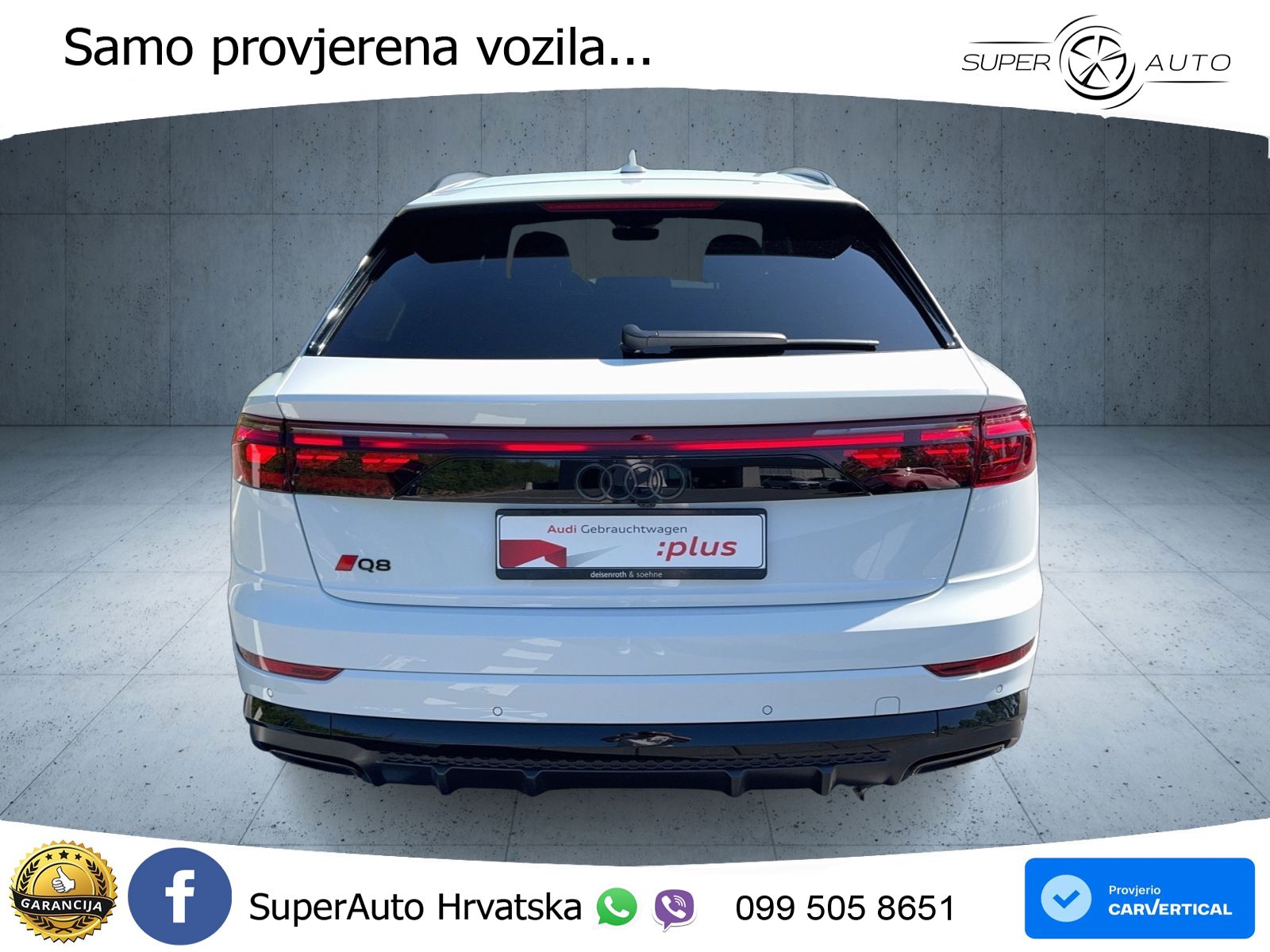 Audi Q8 50 TDI V6 (286 KS) quattro Tiptronic