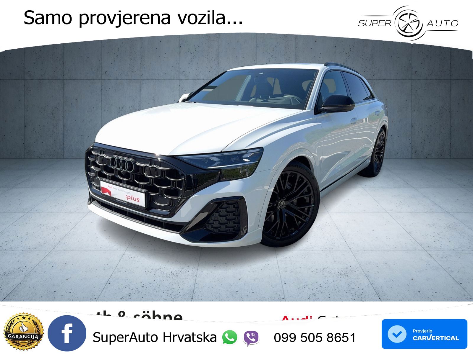 Audi Q8 50 TDI V6 (286 KS) quattro Tiptronic