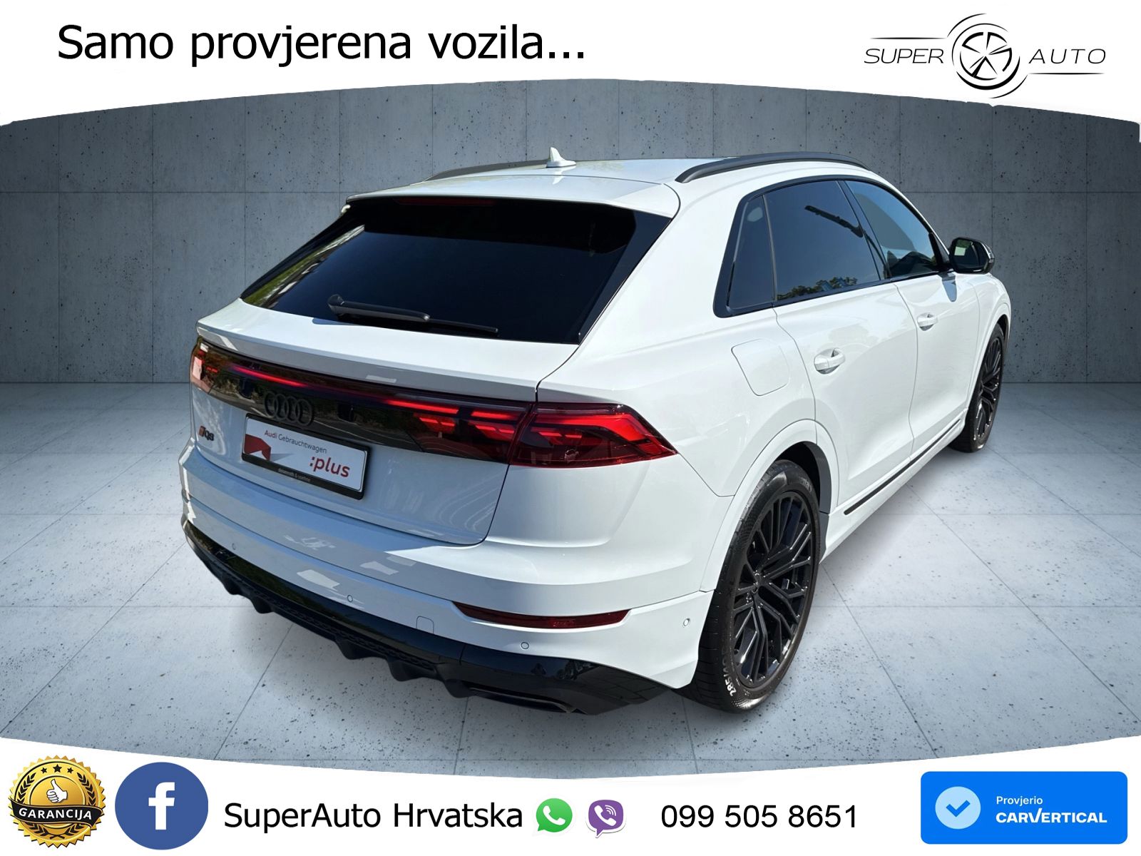 Audi Q8 50 TDI V6 (286 KS) quattro Tiptronic