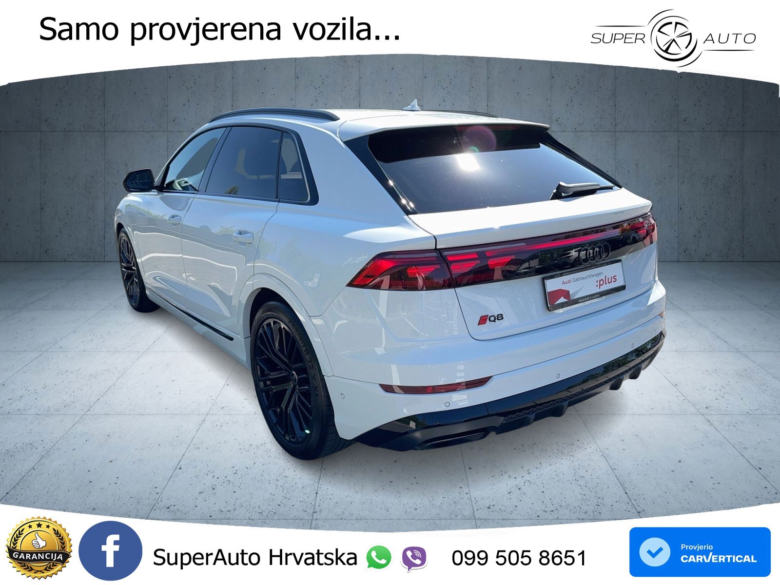 Audi Q8 50 TDI V6 (286 KS) quattro Tiptronic