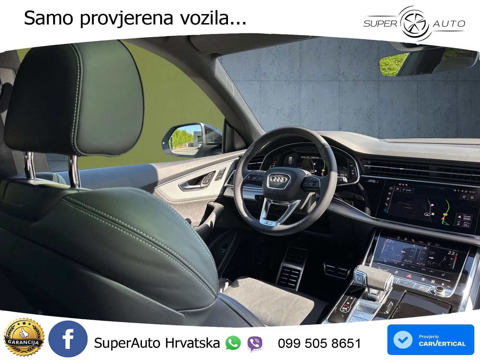 Audi Q8 50 TDI V6 (286 KS) quattro Tiptronic