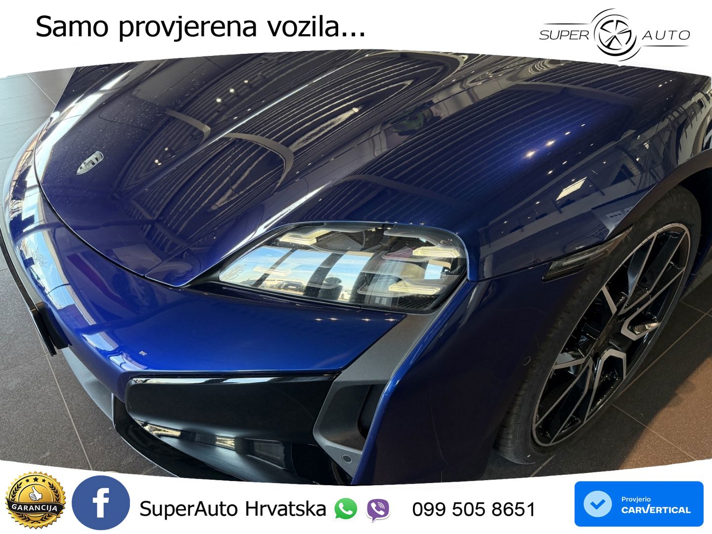 Porsche Taycan Turbo 105 kWh (884 KS)