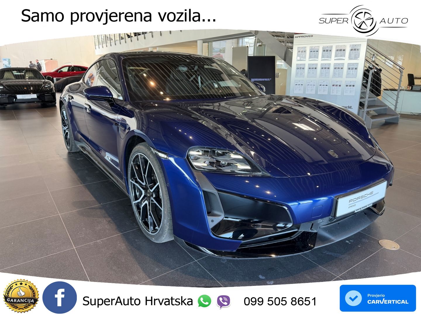 Porsche Taycan Turbo 105 kWh (884 KS)