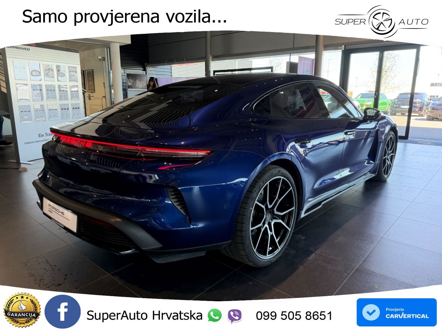 Porsche Taycan Turbo 105 kWh (884 KS)