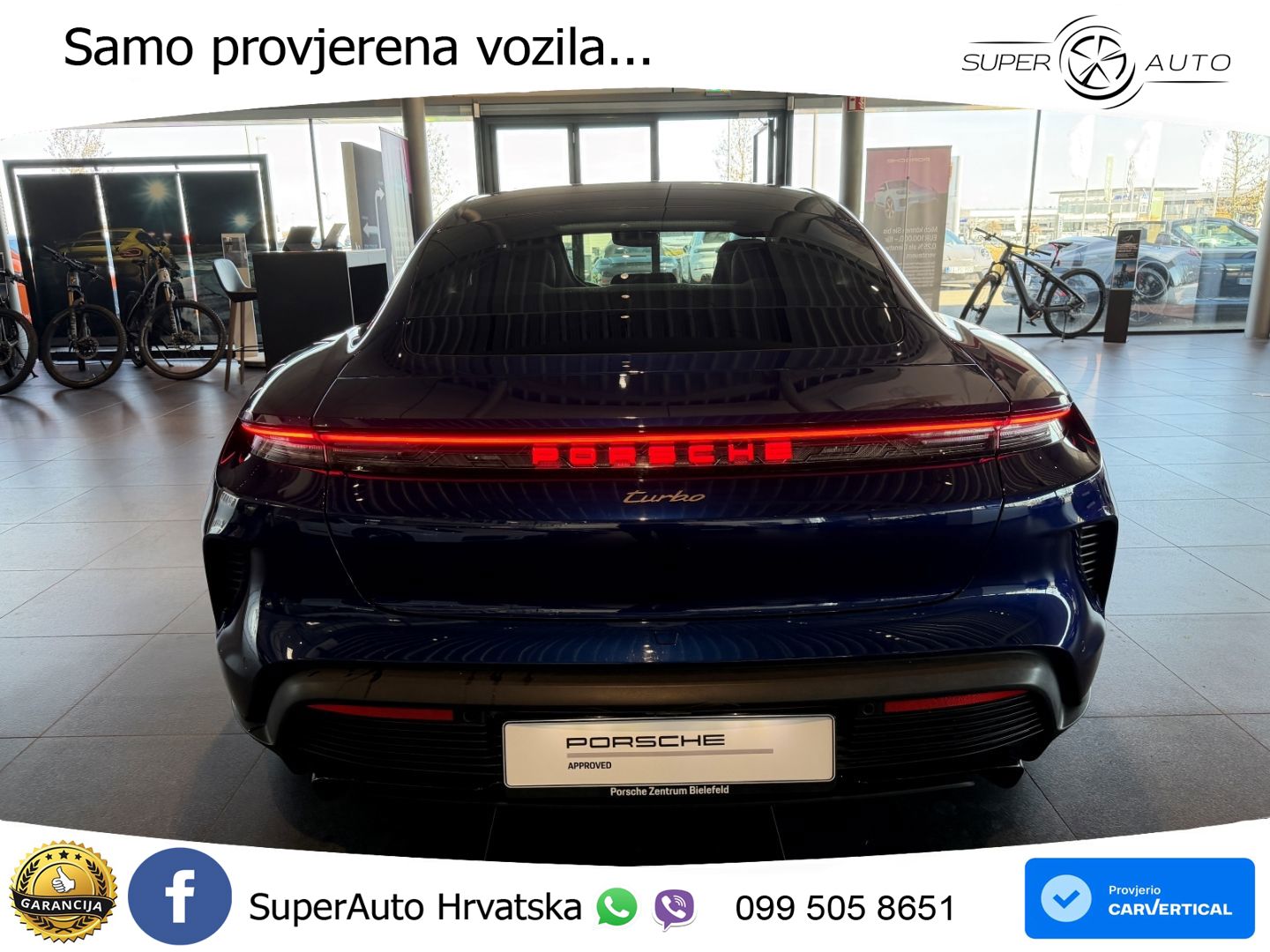 Porsche Taycan Turbo 105 kWh (884 KS)