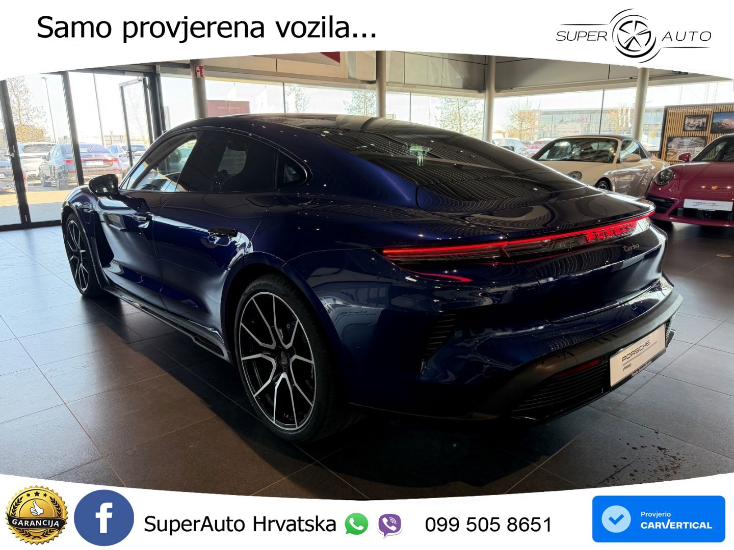 Porsche Taycan Turbo 105 kWh (884 KS)