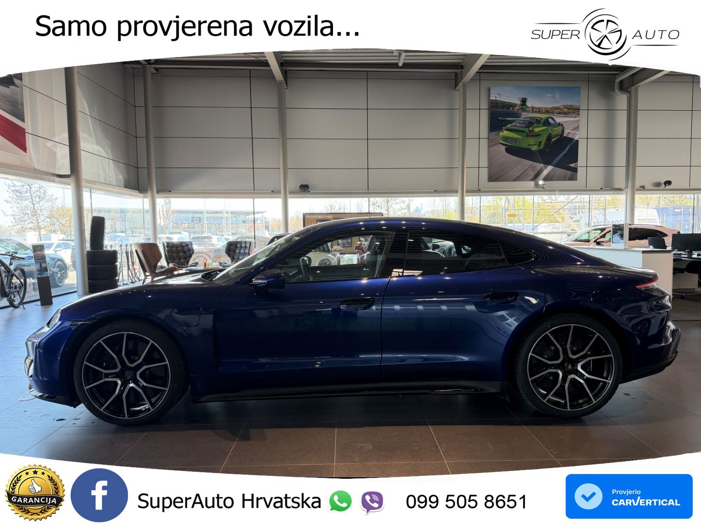 Porsche Taycan Turbo 105 kWh (884 KS)