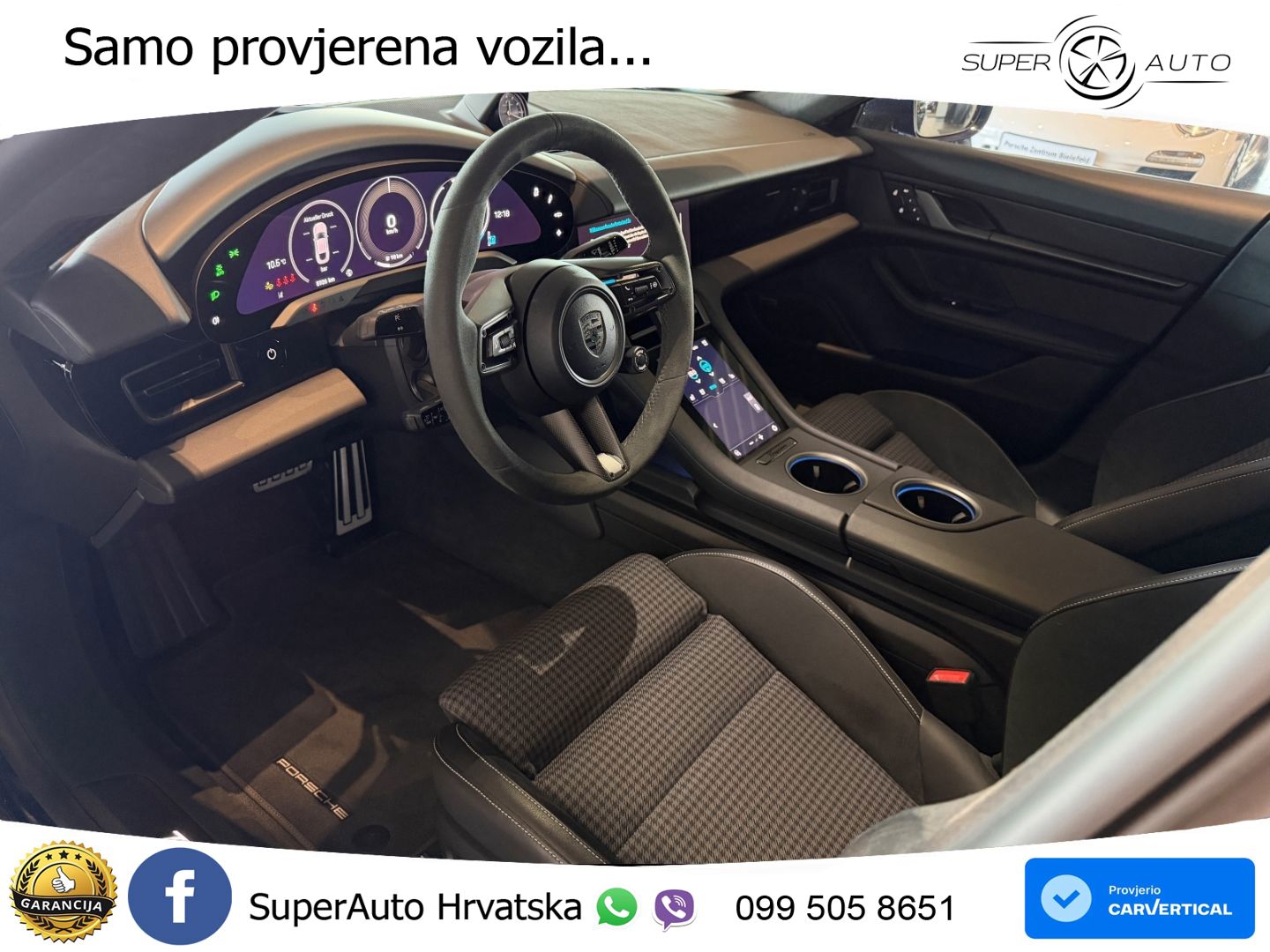 Porsche Taycan Turbo 105 kWh (884 KS)