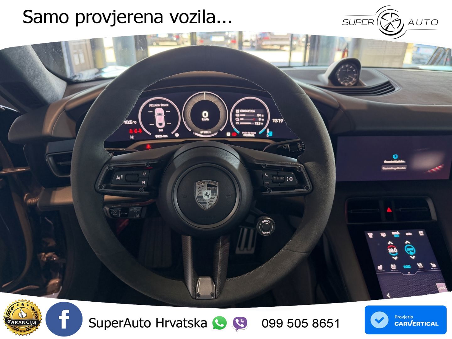 Porsche Taycan Turbo 105 kWh (884 KS)