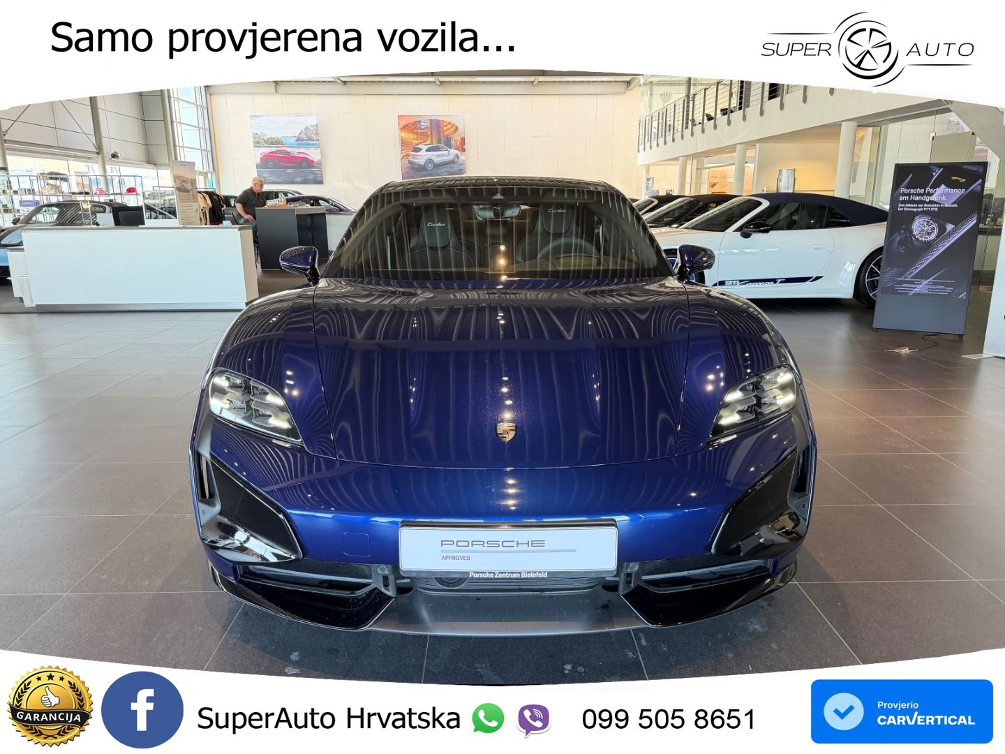 Porsche Taycan Turbo 105 kWh (884 KS)
