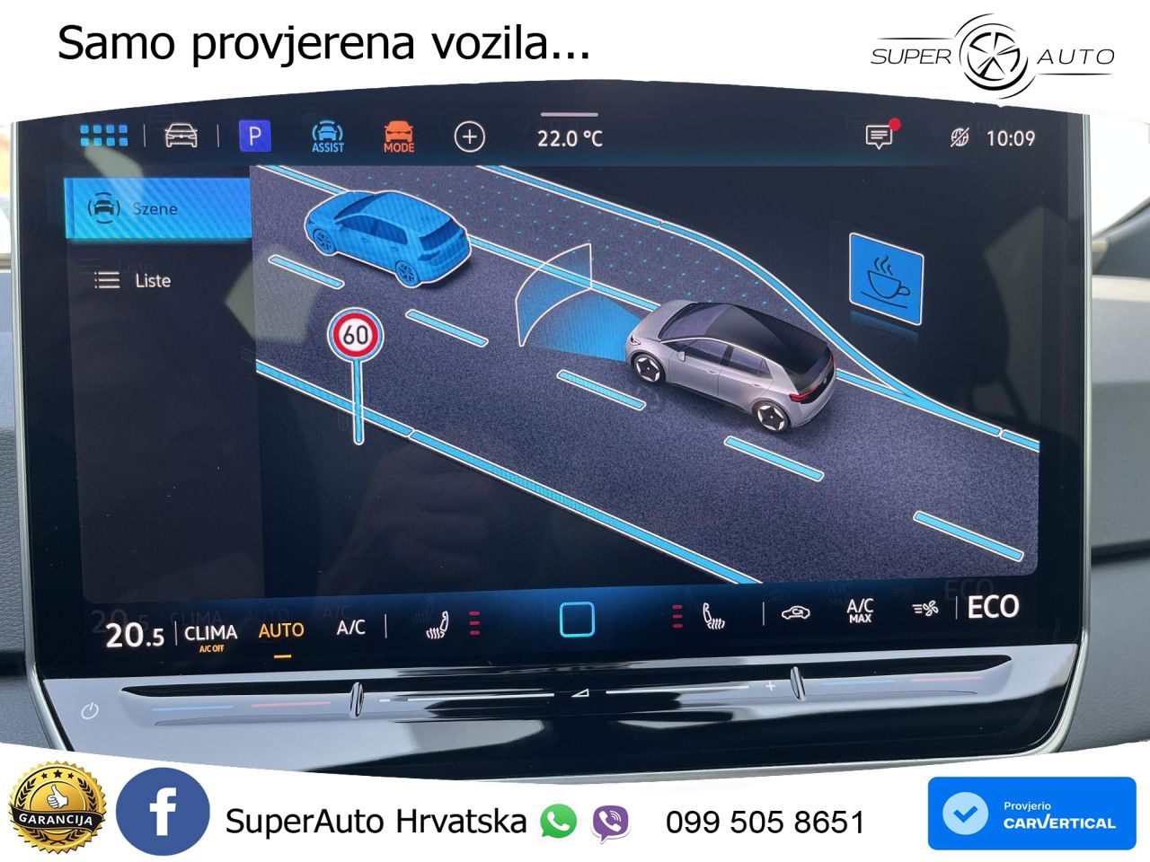 Volkswagen ID.3 Pro 62 kWh (204 KS) LED+GR SJED+ACC