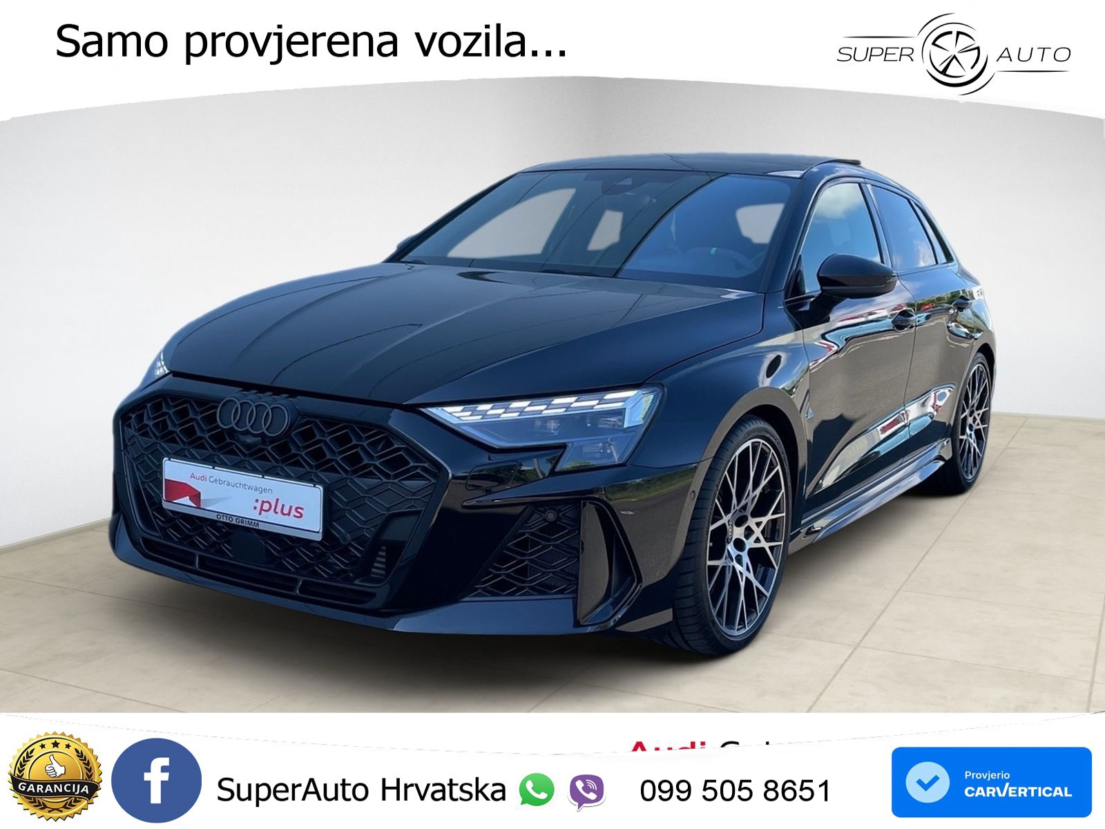 Audi RS3 Sedan 2.5 TFSI (400 KS) quattro S tronic LED+GR SJED+ACC