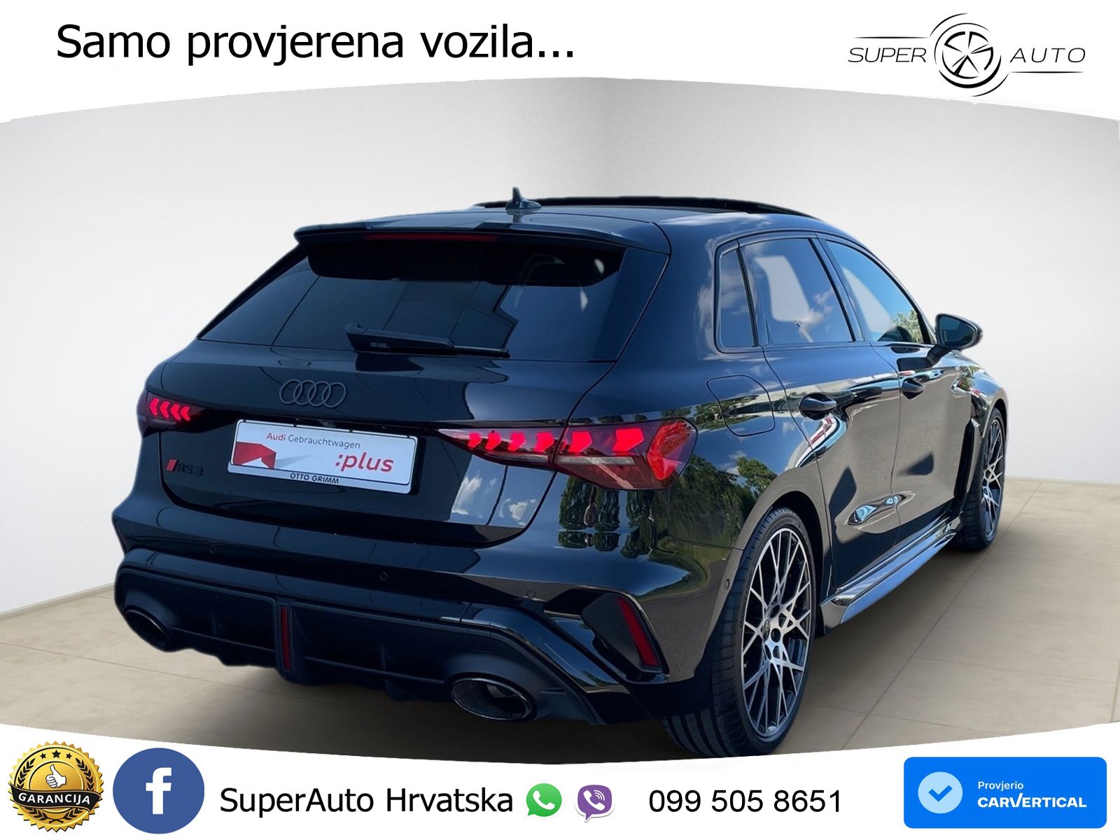 Audi RS3 Sedan 2.5 TFSI (400 KS) quattro S tronic LED+GR SJED+ACC