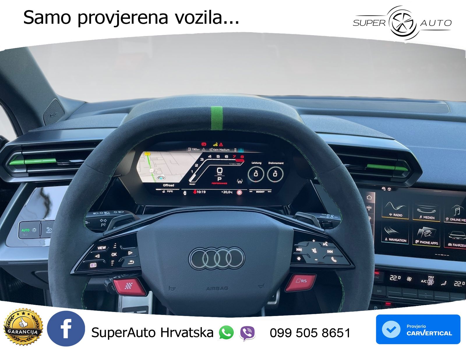 Audi RS3 Sedan 2.5 TFSI (400 KS) quattro S tronic LED+GR SJED+ACC