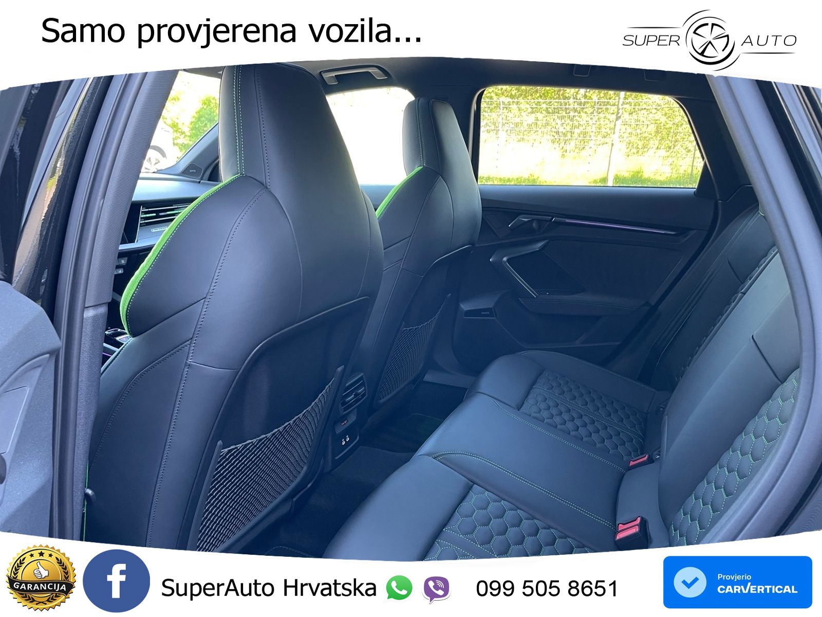 Audi RS3 Sedan 2.5 TFSI (400 KS) quattro S tronic LED+GR SJED+ACC