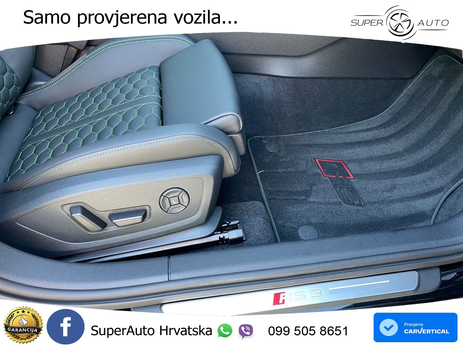 Audi RS3 Sedan 2.5 TFSI (400 KS) quattro S tronic LED+GR SJED+ACC