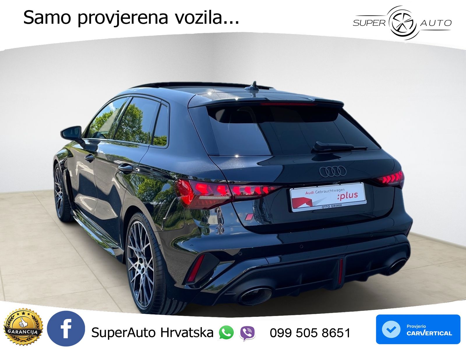 Audi RS3 Sedan 2.5 TFSI (400 KS) quattro S tronic LED+GR SJED+ACC