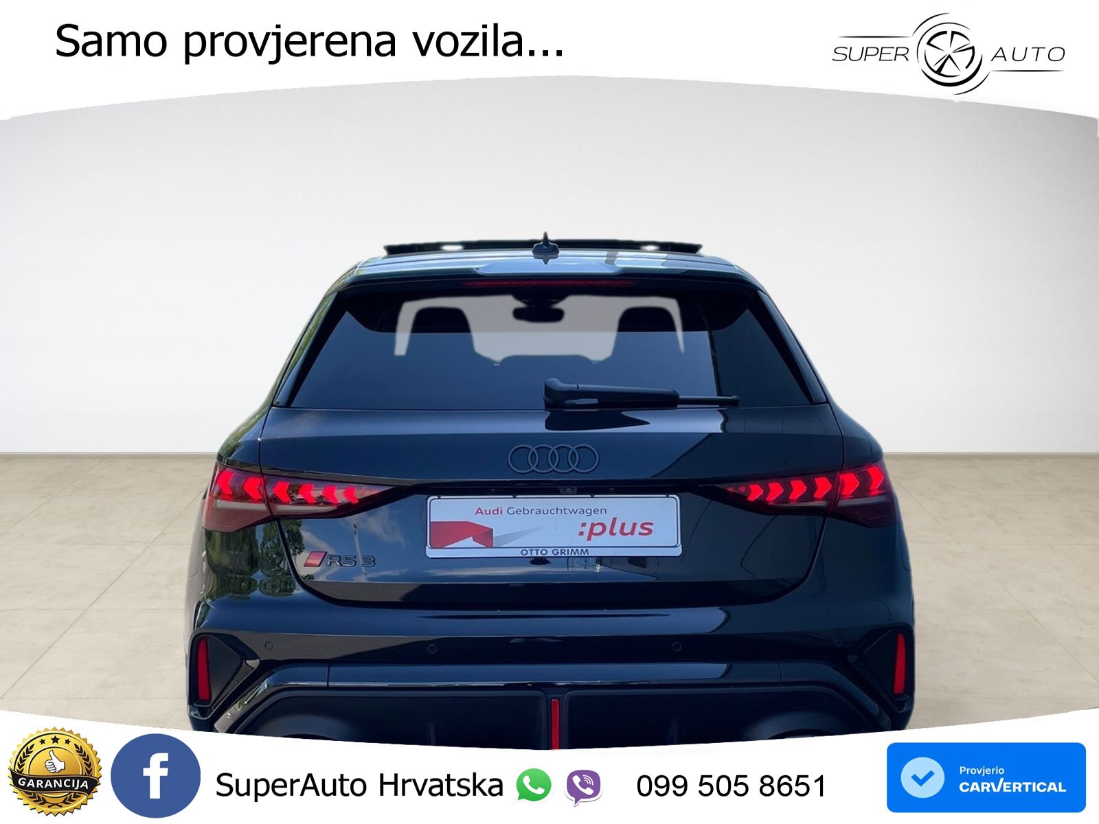 Audi RS3 Sedan 2.5 TFSI (400 KS) quattro S tronic LED+GR SJED+ACC