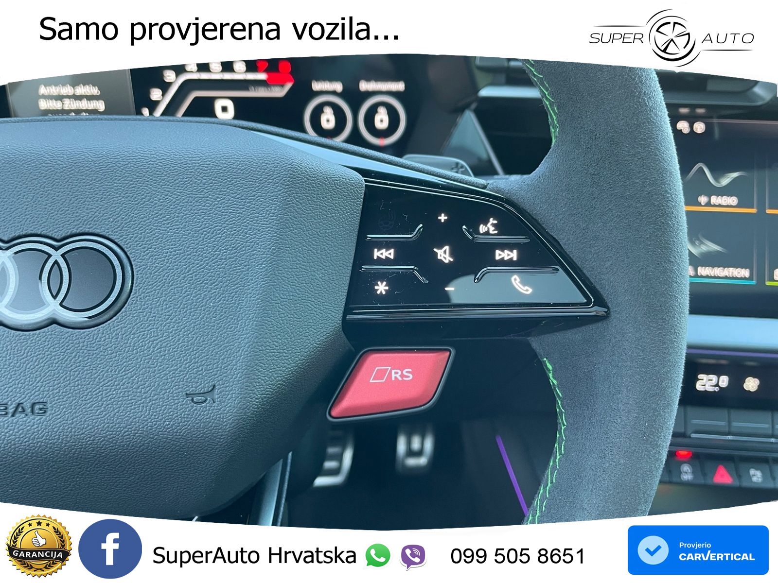 Audi RS3 Sedan 2.5 TFSI (400 KS) quattro S tronic LED+GR SJED+ACC